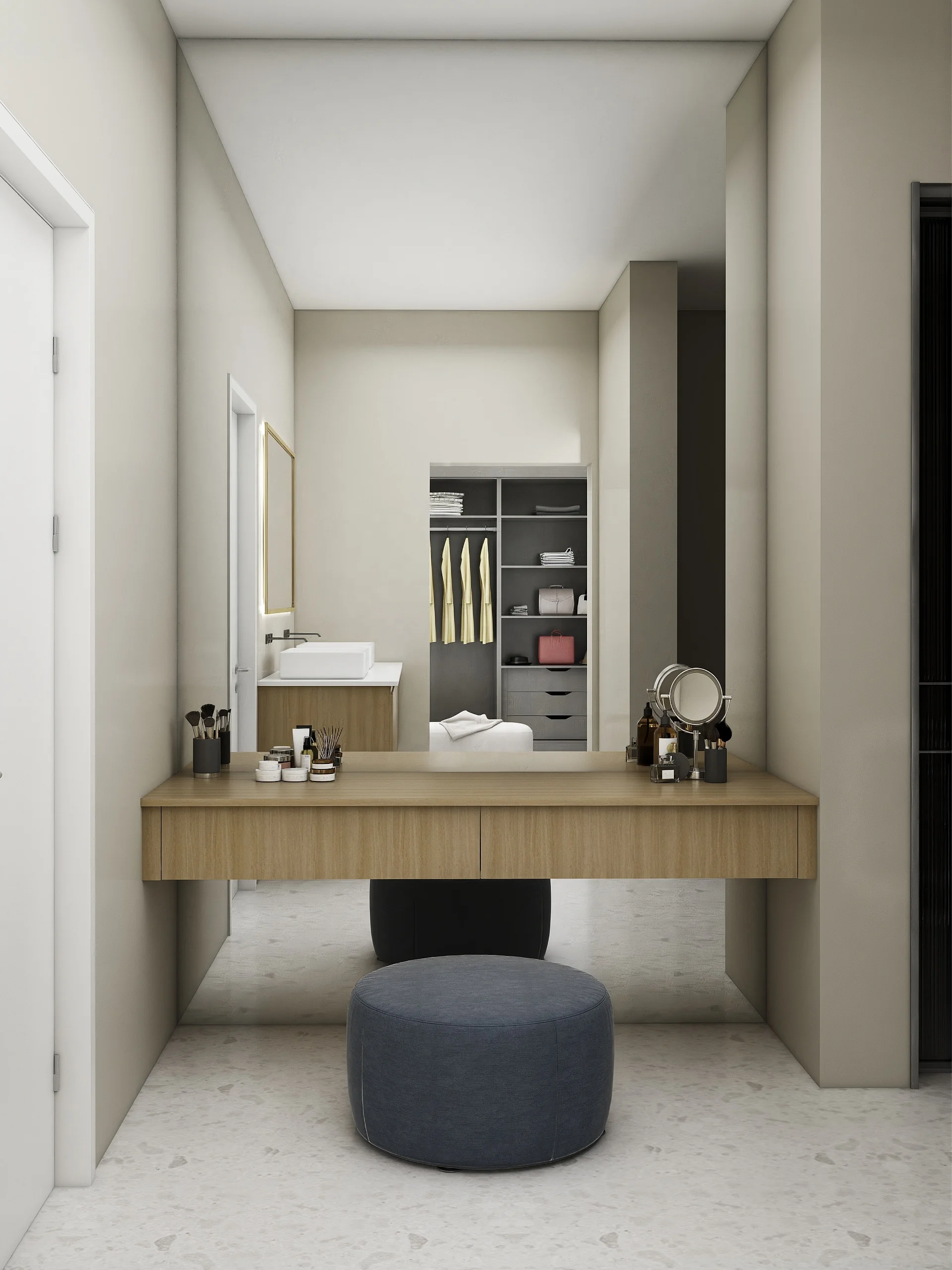 Simple Design Wall Mounted Bathroom Vanity With Double Sink Bathroom Vanity Modern Set