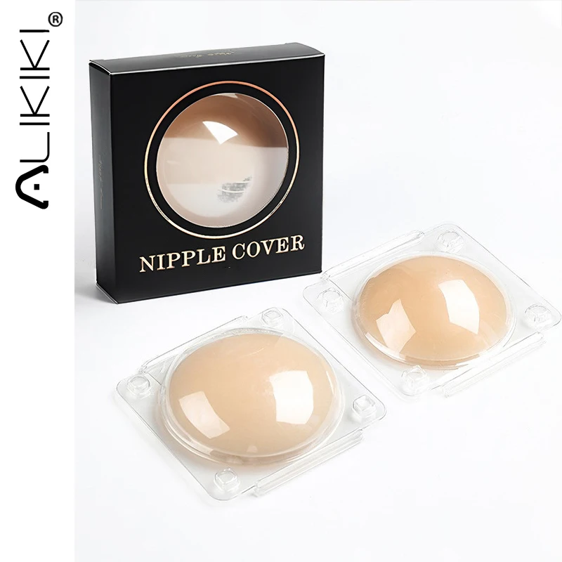 WomenBreastPetalsReusableSiliconeNippleCoverPastiesInvisible