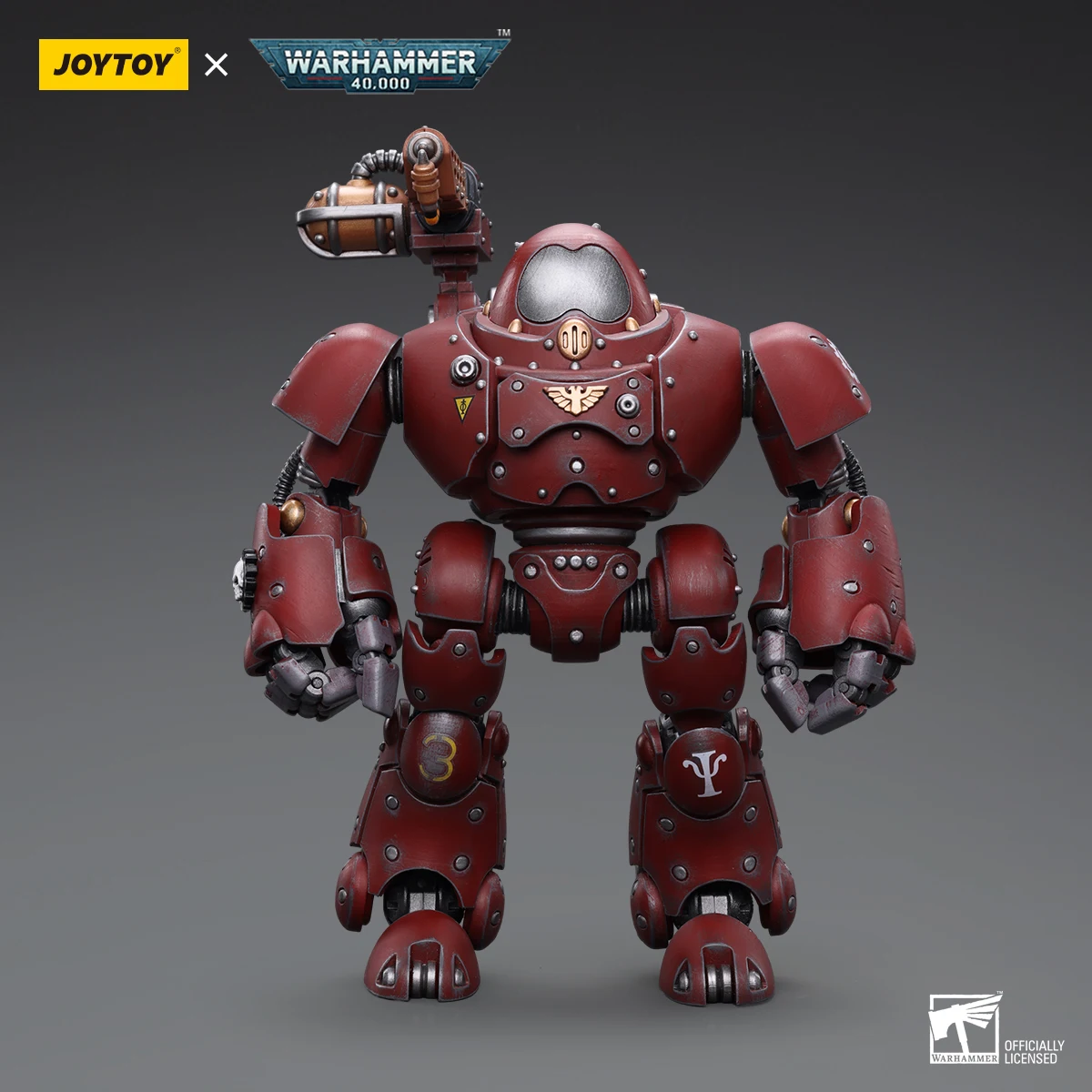 

『Pre-sale』JOYTOY 1/18 Warhammer 40k Adeptus Mechanicus Kastelan Robot with Incendine Combustor Anime Games Military Model