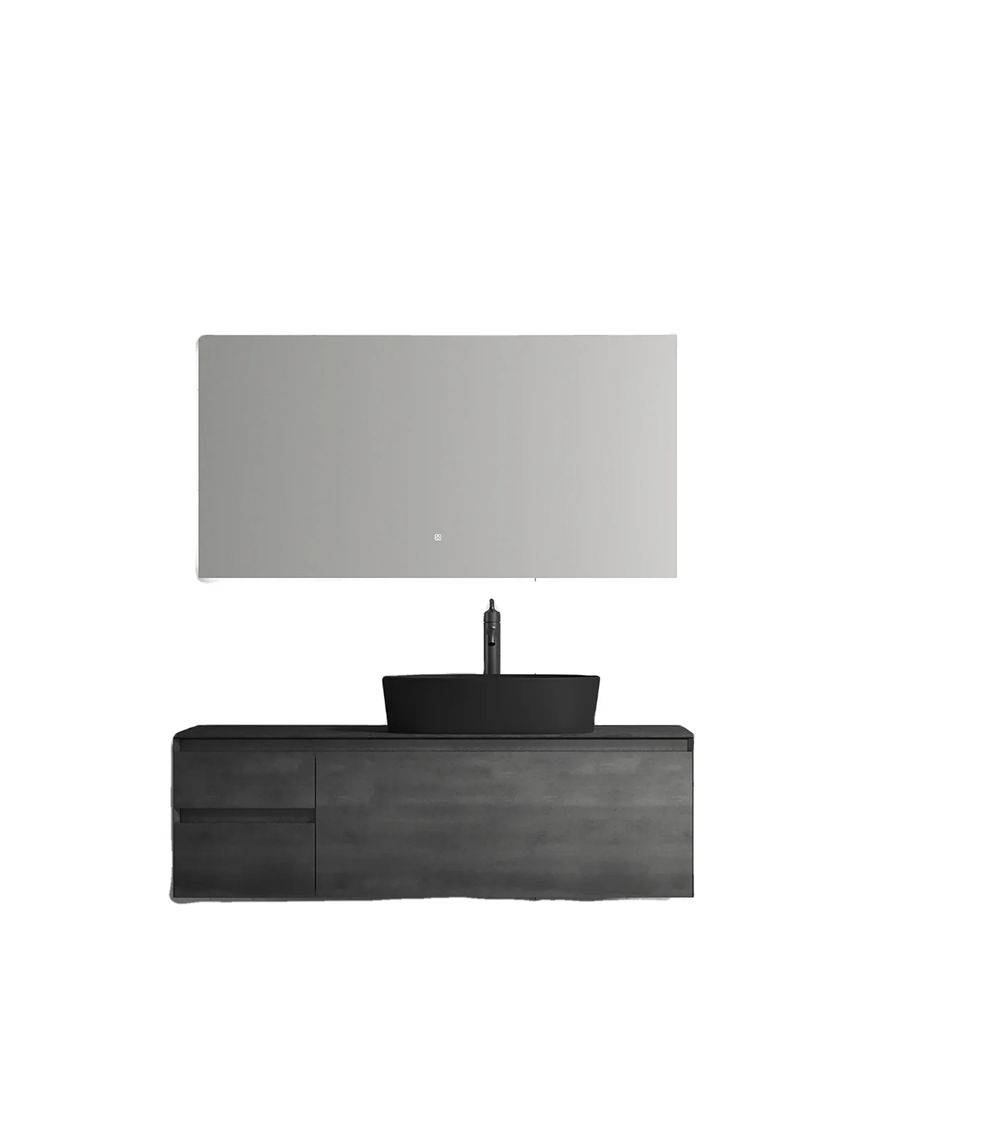 Popular Design Modern Wall Mounted Bathroom Vanity Vanities Bathroom With Marble Vanity Top
