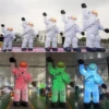 Advertising Inflatable Astronaut Model With Led Lighting Custom Spaceman Mascot For Festival Event Decoration 3