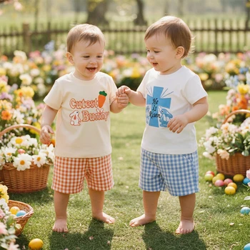 Kids Bunny Easter Summer Set 1