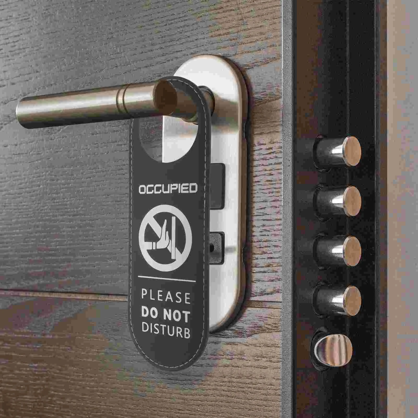 

Conference Room Door Sign Occupied Emblems Signage Hotel Not Disturb for Bathroom Pu Vacant Office