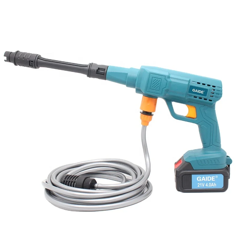 Portable Cordless Battery Powered Car Washer Electric High Pressure Gun for Cold Water Cleaning for Optics & Car Wash Shop