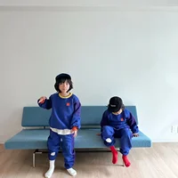 Sweat-shirt à capuche pour enfants, imprimé de dessins animés, unisexe, style européen, pour garçons et filles, printemps-automne 5