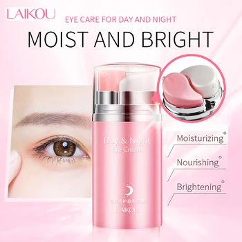 3pcs LAIKOU Day and Night Eye Essence Cream Moisturizing Eye Cream Eye Bags Hydrate Lightening Serum Skin Care Products - Thumbnail 2