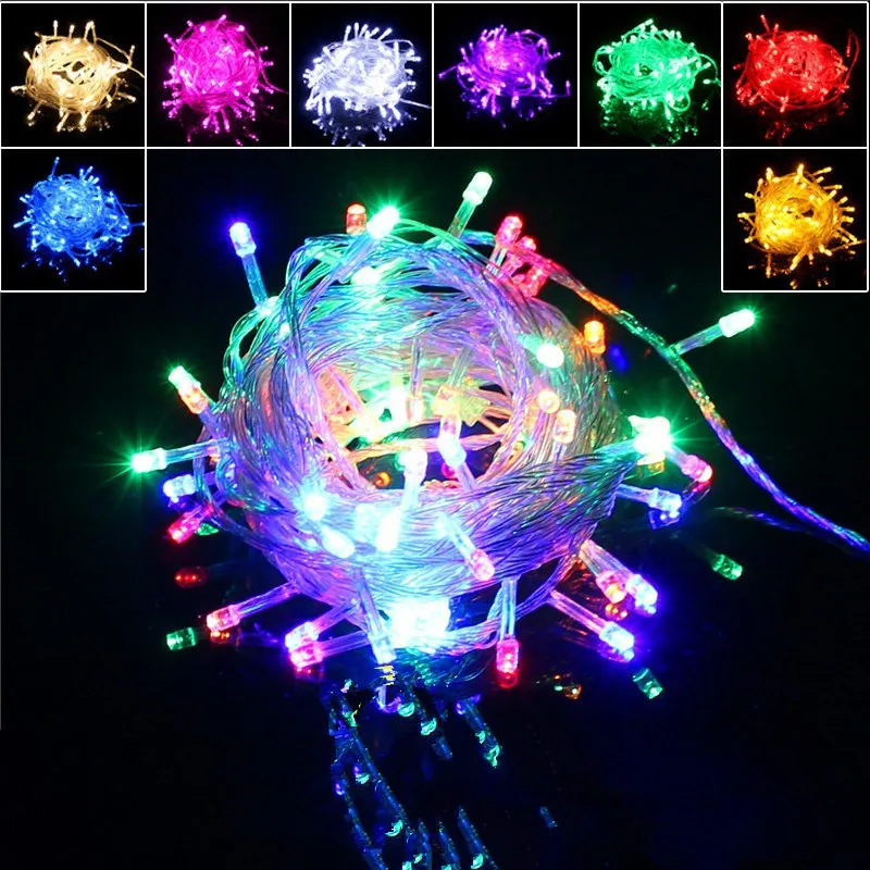 New outdoor starry sky LED light string Christmas decoration light string blue solar led outdoor waterproof starry camping dinner bar christmas halloween decoration atmosphere remote control net light