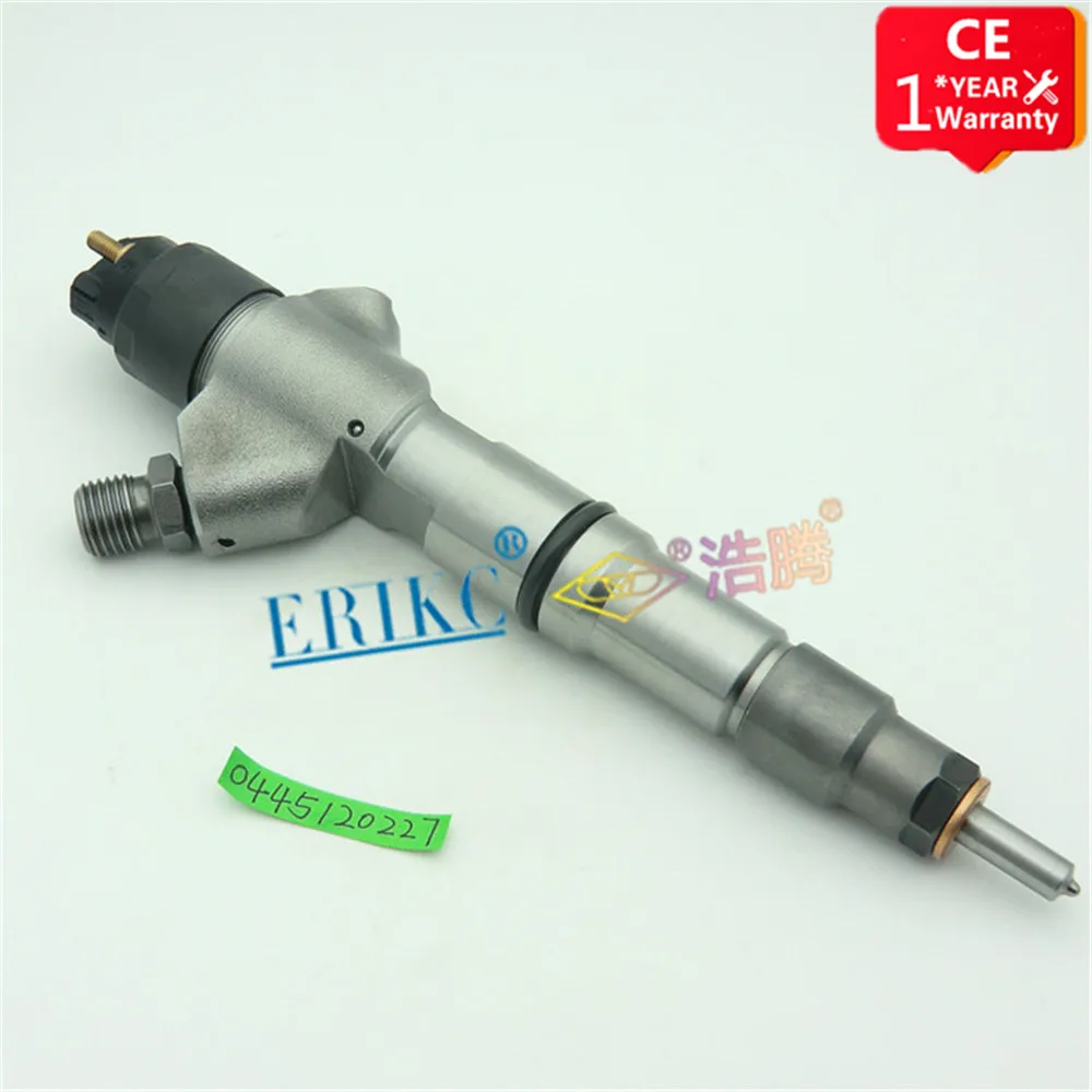

ERIKC 0 445 120 227 Original Auto Inyector 0445120227 612600080977 Injector Manufacturer Fuel Injection 0445 120 227 For Weichai