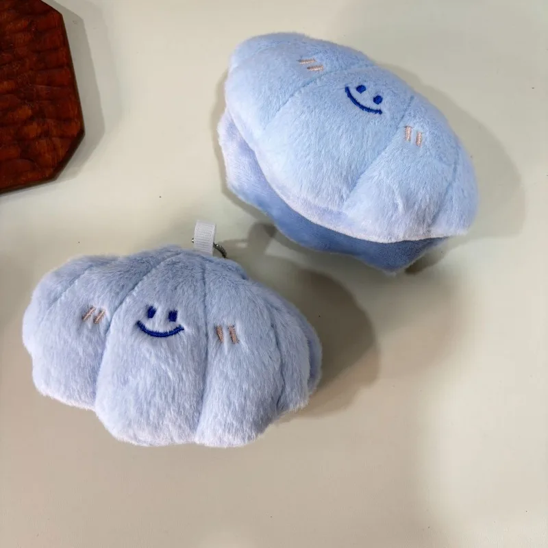 Cute Ocean Life Plush Toy - Adorable Cartoon Shell Plushie Home Decor Keychain  Practical Stuffed Animal for Home Additions