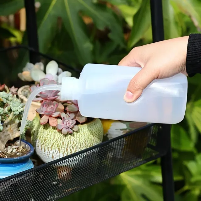 1 Set Squeeze Watering Bottles with Curved & Pointed Tips for Precise Plant Watering - Ideal for Succulents and Potted Plants 6