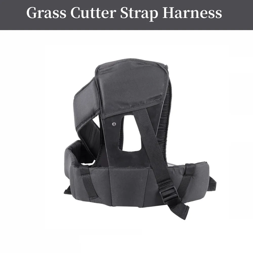 

Grass Cutter Accessory Double Shoulder Strap Harness For Brush Cutter Lawn Mower Shoulder Strap Strimmer Adjustable Band Harness