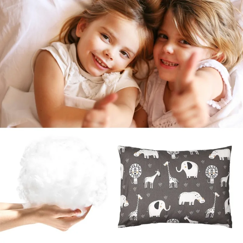 Children's Pillow Soft and Breathable Pure Cotton Primary School Students Kindergarten Napping Children's Pillow