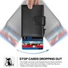 Rfid Credit Card Holder Wallets Men Black Magic Trifold Leather Slim Mini Wallet Small Money Bag Male Purses Carteira Masculina 4