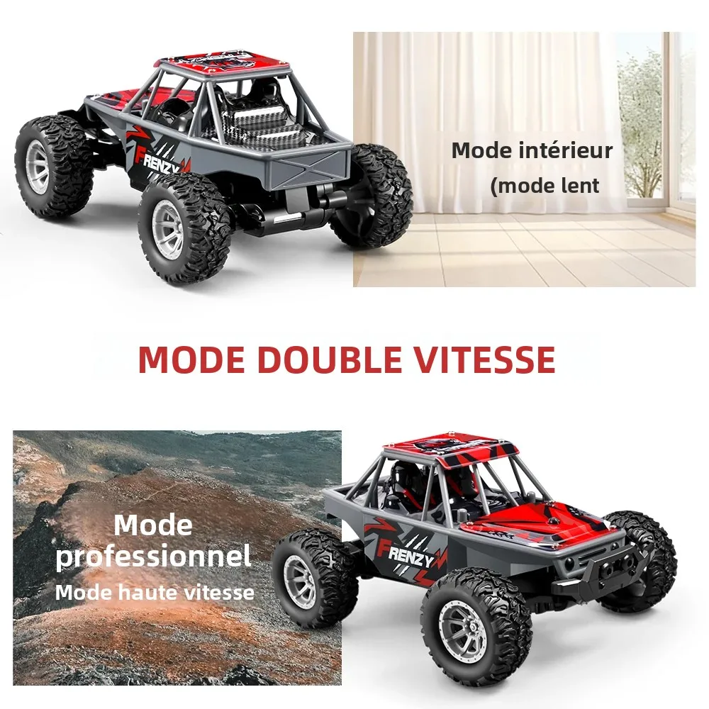 Mini Voiture RC 1:32 Haute Vitesse 20 km/h - Double Mode S803
