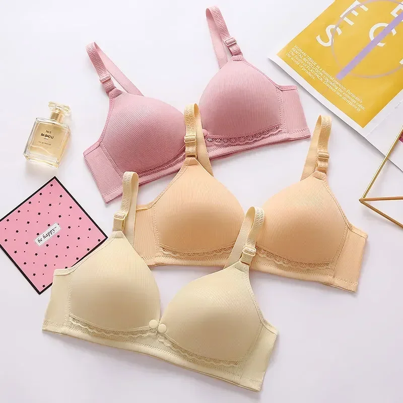 High Quality Plus Size Nursing Bra Breathable Women Breastfeeding Underwear Seamless Maternity Bra Push Up 3