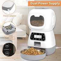 3.5L WiFi Smart Pet Feeder With 10S Voice Recorder, Automatic Dry Food Dispenser Suitable For Cats And Dogs 5