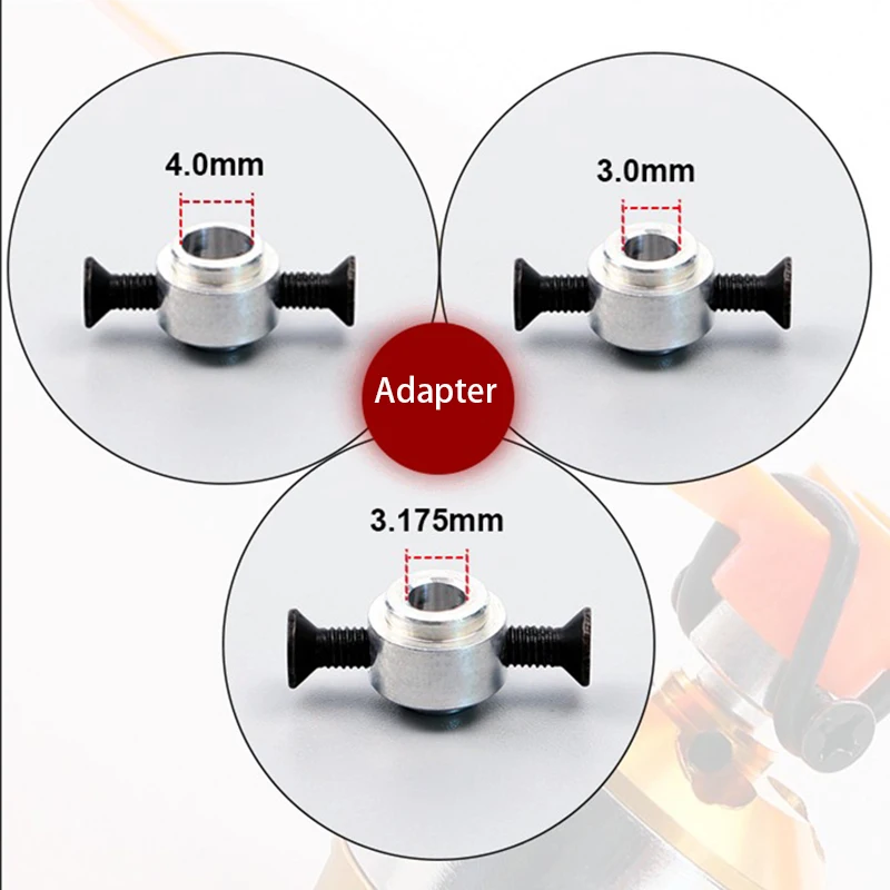 DE] Spinner - Adattatore E-Prop - Tipo bullone - Albero motore da 2,0