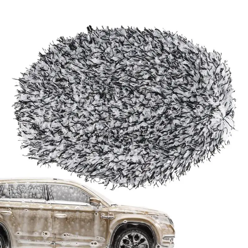 

Car Wash Brushs For Vehicles Universal Soft Car Wash Replacement Head Auto Wash Mop For Floor Cleaning Tear Resistant Wash Brush