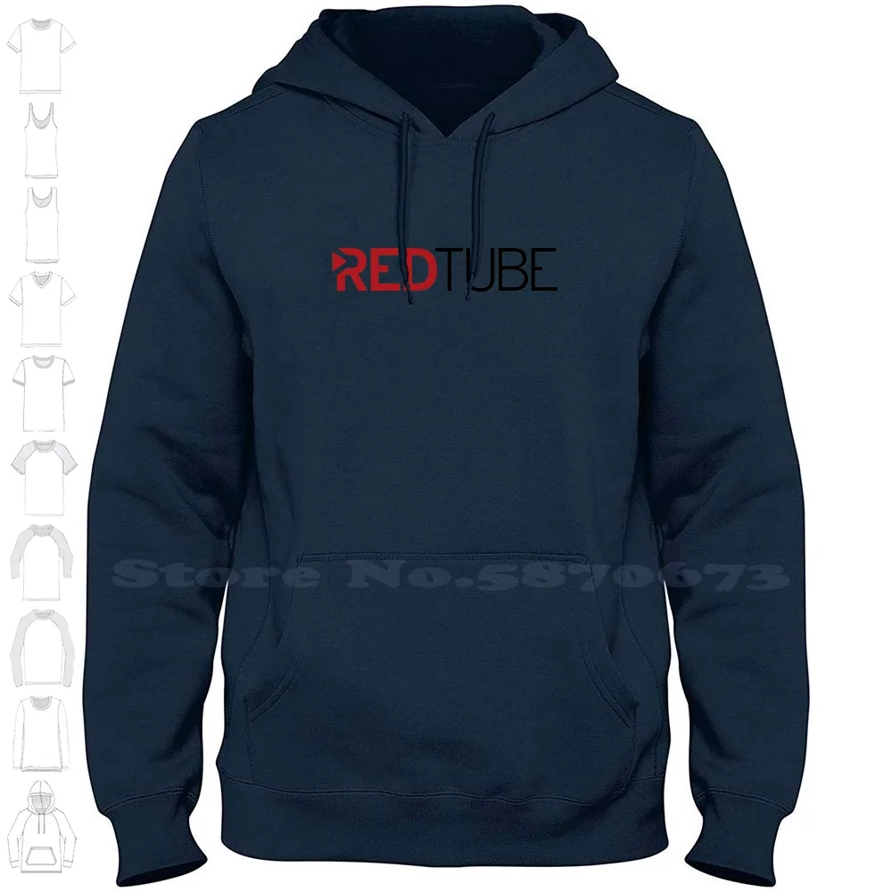 

Худи высокого качества с логотипом бренда RedTube, 100% хлопок, новинка, худи с графическим принтом