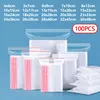 100Pcs/lot Small ZipLock Plastic Bags Transparent Bag Reclosable Vacuum Storage Bag Clear Bags Zipper Food Storage zip Bags ﻿ 1