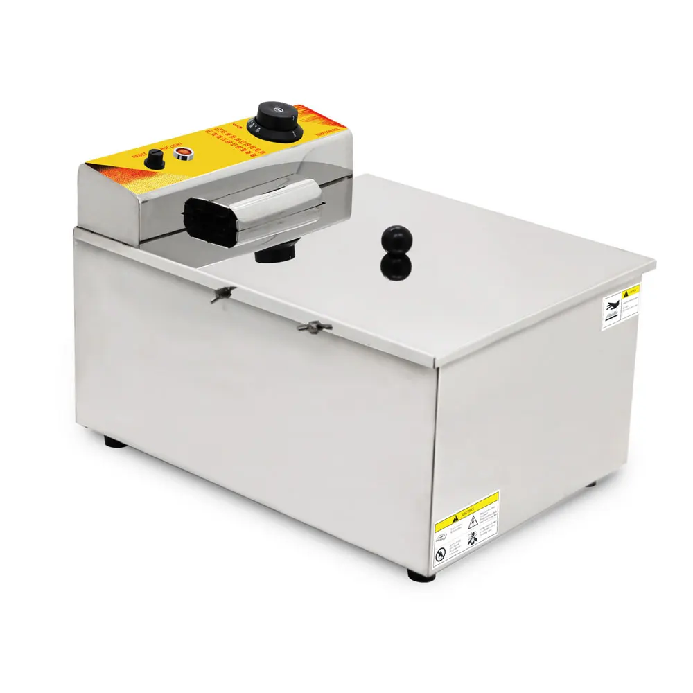 Version Deep Fryer Oil Hot dog Machine Cheese Stick Frying Machine Stainless Steel Electric Fryer