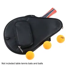 Pingpong Case Waterproof Zipper Professional Table Tennis Racket Bag Gourd Shape Portable Equipment Training Oxford Cloth Sport tanie tanio CN (pochodzenie) Przypadku