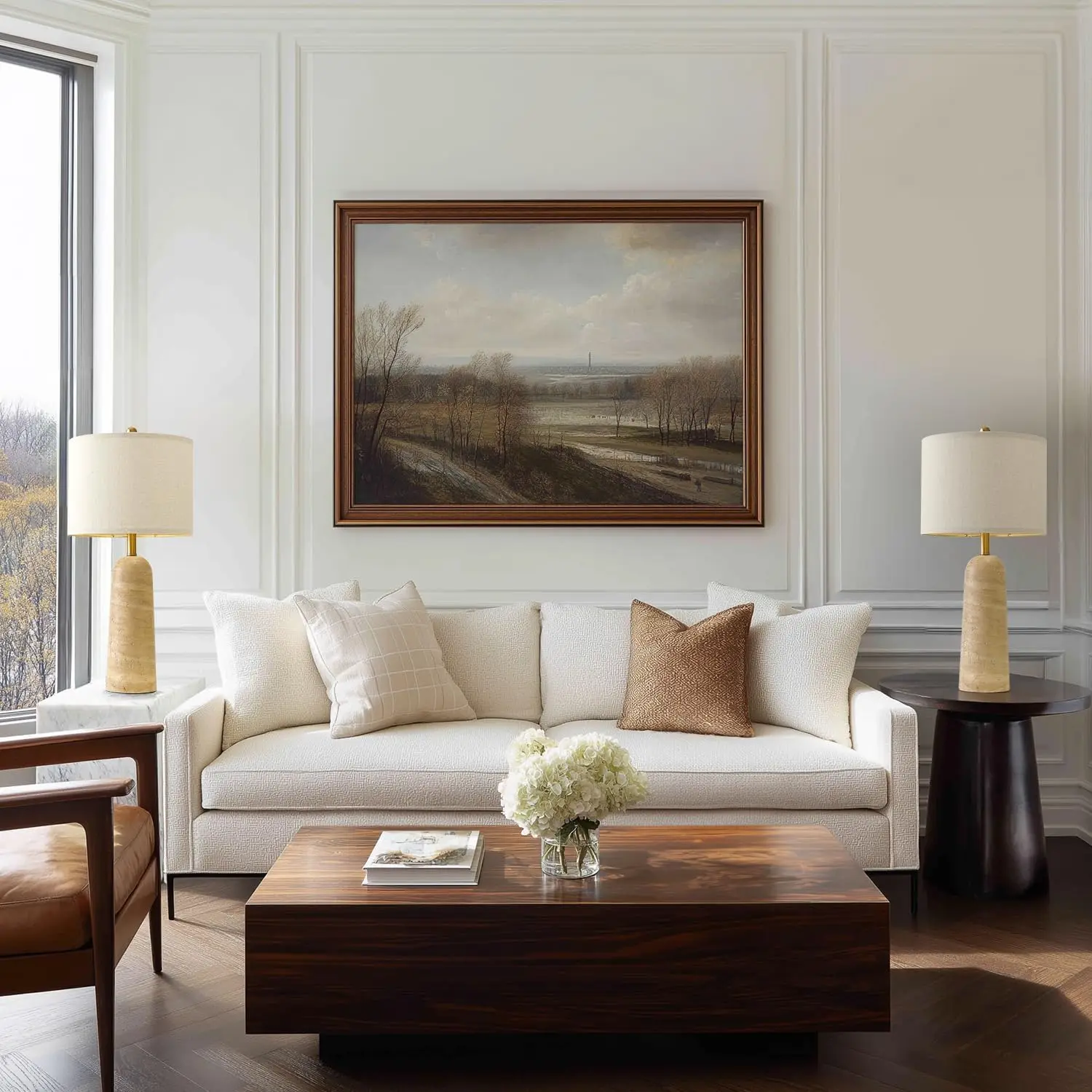 Travertine-inspired lamp image 6