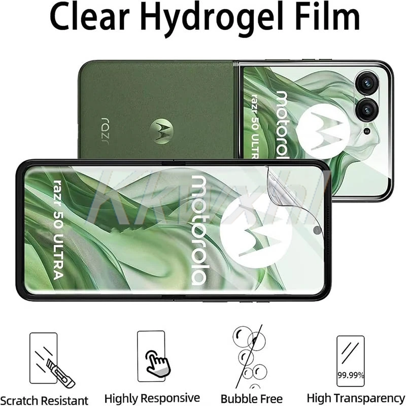 4PCS Hydrogel Screen Protective Film Cover