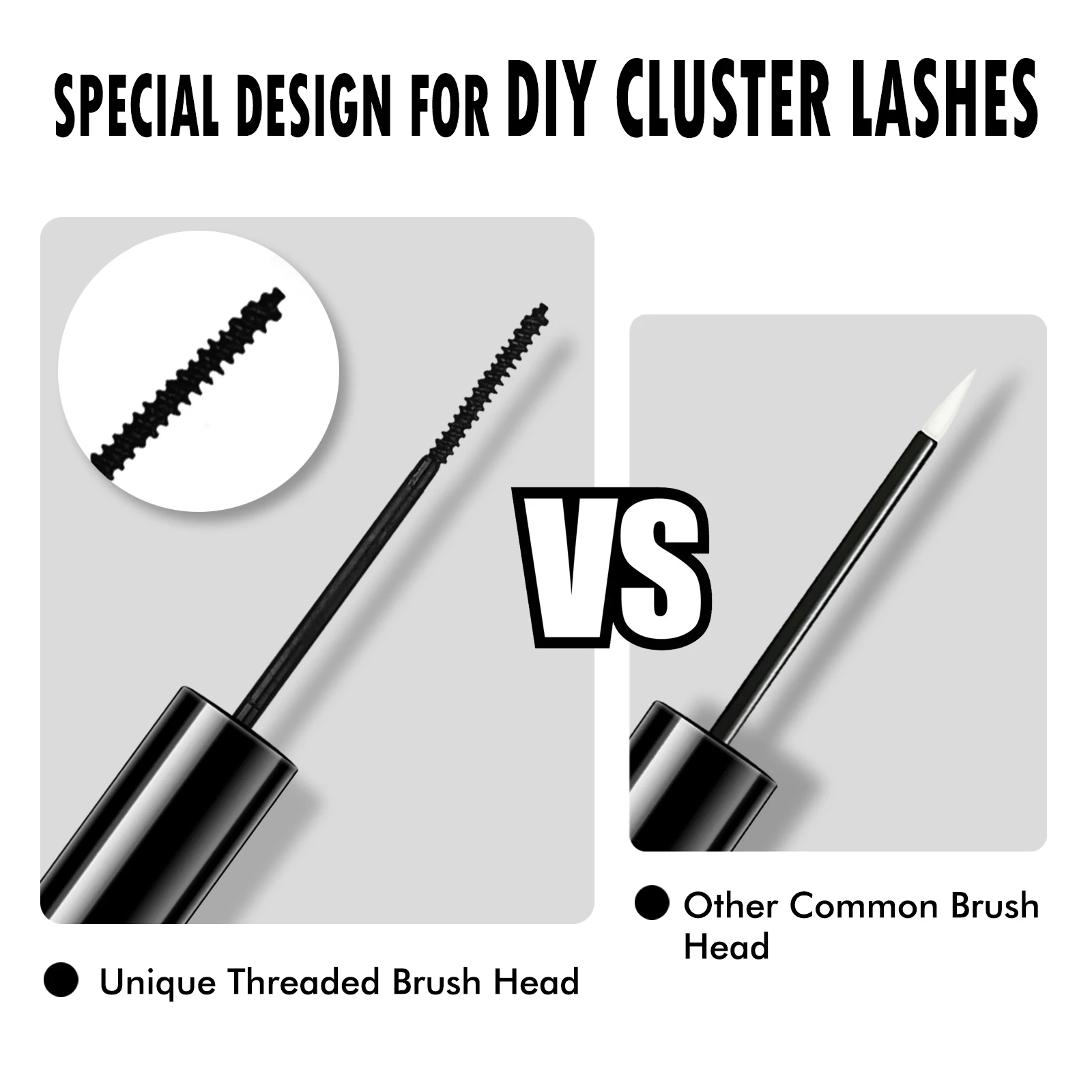 VIAVOGUE Cluster Eyelash Adhesive DIY Segmented Lash Lifting Glue Waterproof Sweatproof Eye Makeup Base Makeup Cosmetic