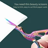 1Pcs Stainless Steel Small Makeup Grooming Scissors Eyebrows For Manicure Nail Cuticle Beard And Mustache Trimmer Nose Hair Tool 4