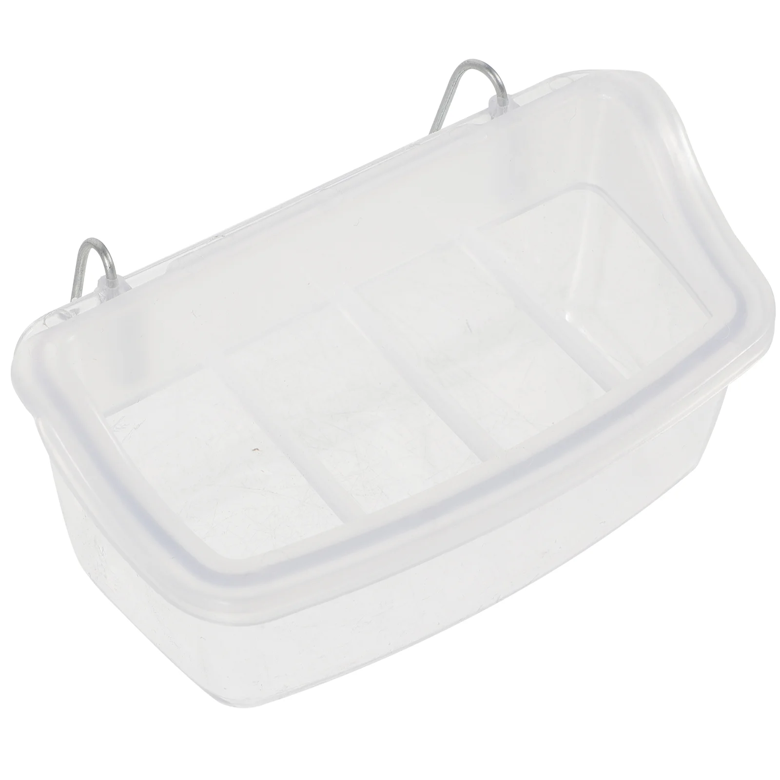 

Splash-proof Sprinkler Small Bird Feeder Food Bowl Feeders Feeding Hummingbird Portable Cage Accessories