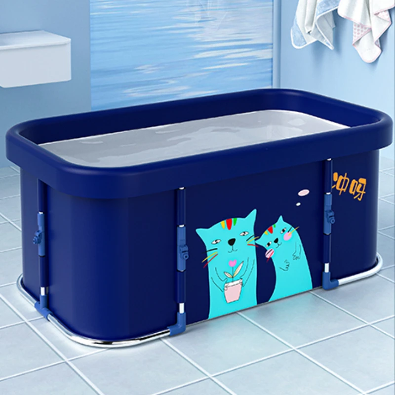 

Foldable Baby Bathtub Shower Adults Large Thick Portable Inflatable Bathtub Bucket Winter Sitz Bath banheira Bathroom Products