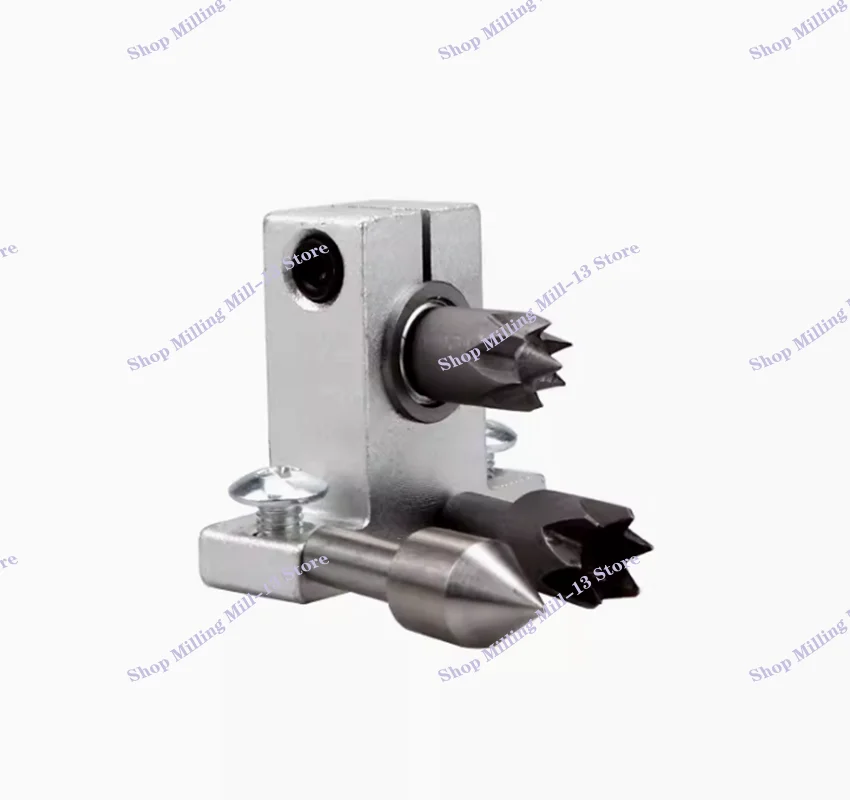 Retractable Tailstock Top Woodworking Lathe Rotary Thimble Tailstock DIY Bead Machine Rotary Thimble Accessories