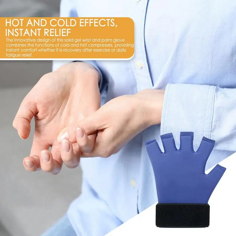 Ice Gloves For Hands Ice Gloves Sports Gloves Solid Gel Hands