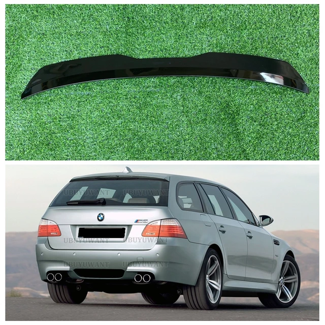 Dach Spoiler Verlängerung Für BMW 5 E61 M-Pack Serie 5 530d Touring  2003-2010 ABS Kunststoff Auto schwanz Trunk Flügel Hinten Dach Spoiler