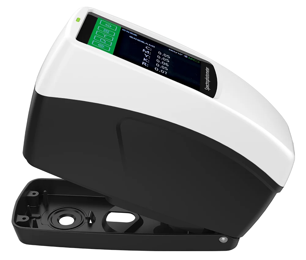 Color spectrum Densitometer for CMYK jobs DS526, CMYK dot area portable Densitomete for printing and packaging industry 2