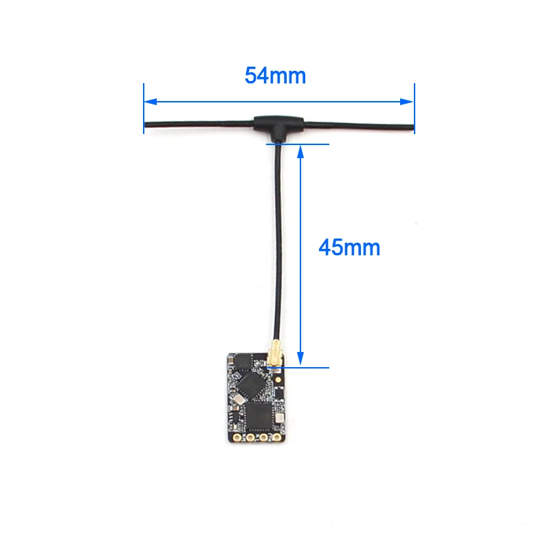 S68d5da4b8b5549a7affdd51f0fea70a0v BAYCK ELRS 915MHz / 2.4GHz NANO ExpressLRS Receiver with T type Antenna Support Wifi upgrade for RC FPV Traversing Drones Parts