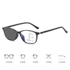 Women Men Retro Photochromic Multifocal Glasses Color Changing Near Far Reading Glasses Unisex Presbyopia Eyewear Sunglasses 6