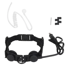 

Noise Reduction Adjustable Tactical Throat Mic Headset Earpiece Compatible with U94 Tactic PTT