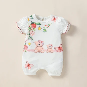 Cute Summer Baby Girl Romper 1