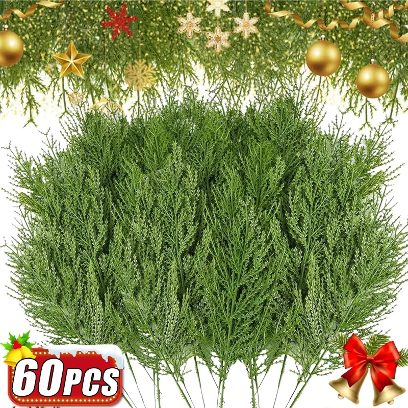 Artificial Pine Branches for Festive Decor and DIY Projects