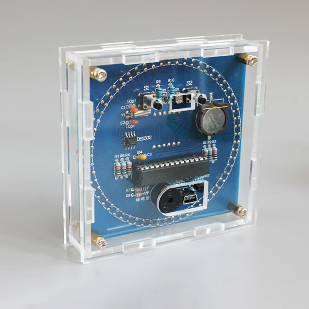Rotating LED DIY Digital Clock Kit 3