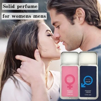 Set di profumi balsamo solido Profumo portatile di lunga durata Feromone unisex Feromone Set di profumi solidi Colonia per uomini Attirare le donne 1