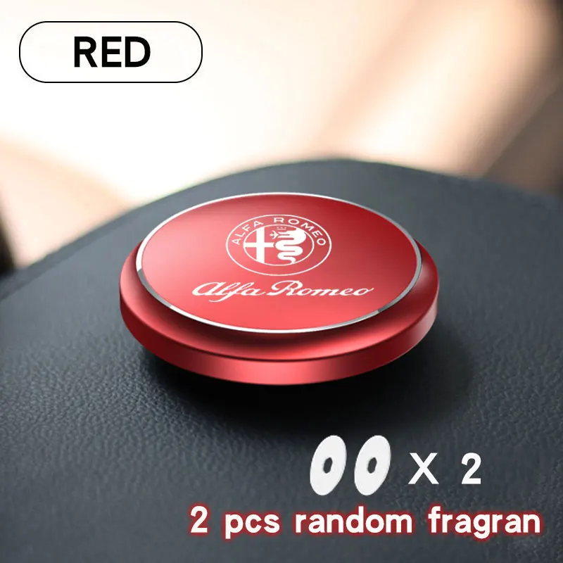Alloy Car UFO Air Freshener with Long-Lasting Fragrance