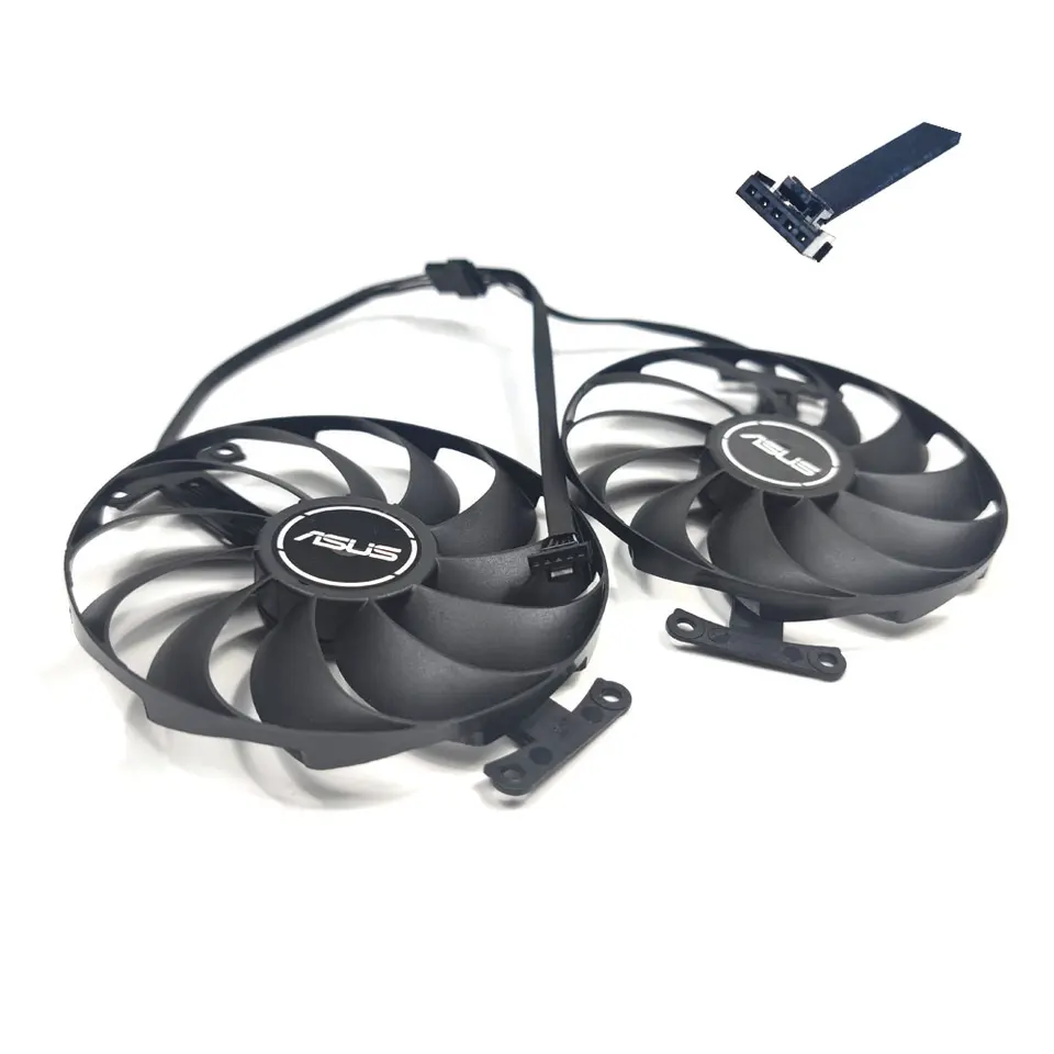 NEW 95MM 5PIN CF1010U12S Dual RX 6600 6600XT GPU Fan，For