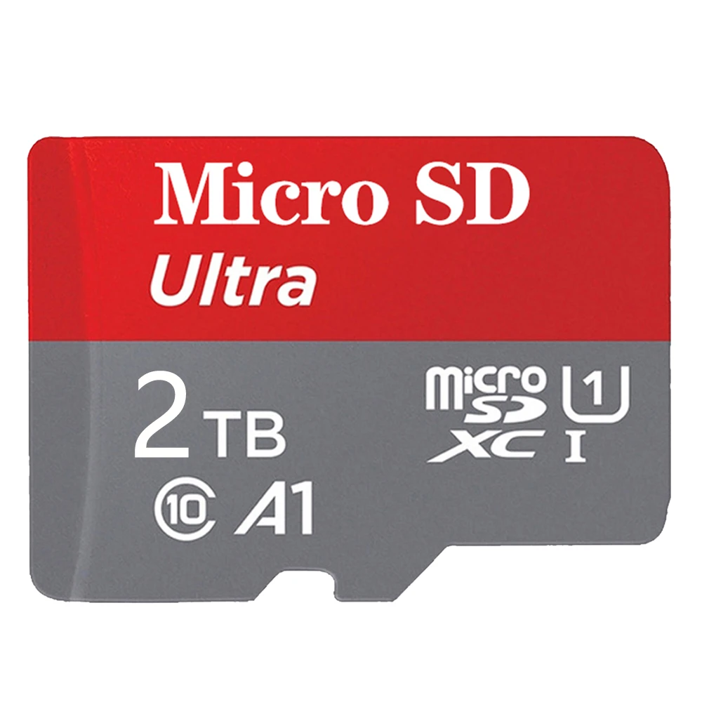 

High Speed Micro SD Card 2TB 100% Real Capacity Micro SD / TF Flash Card Memory Card 1TB For Phone/Computer/Camera Free Shiping