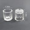 Nail Art Acrylic Liquid Cup Dappen Dish Container Glass Crystal Cups Glassware Tools for Nail Art Design 4