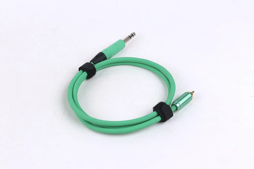 1/4 Zoll auf RCA-Kabel, 1/4 Zoll TRS auf RCA-Audioleitung, 6,35 mm Stereo-Buchse auf RCA-Kabel für AV-Receiver, Lautsprecher, Verstärker, Heimkino – Detail 19