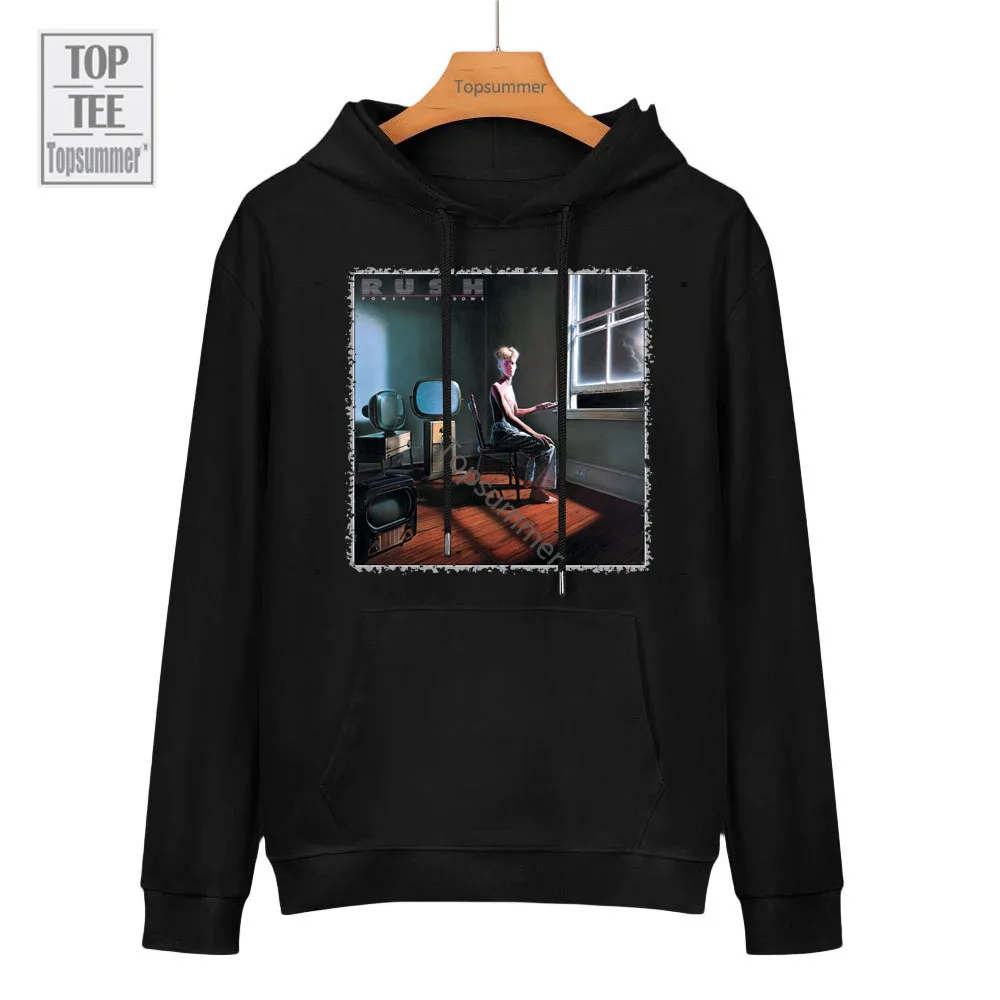

Power Windows Album Hoodies Rush Tour Hoodie Woman Goth Rock Sweatshirt Graphic Printed Clothing