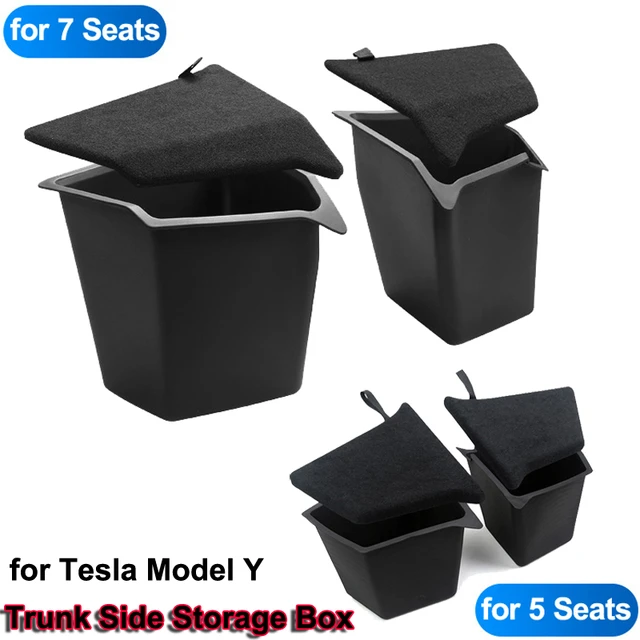 For Tesla Model Y 2022 2021 2020 Under Seat Storage Box High Capacity  Organizer Tray Case Drawer Holder Car Interior Accessories - Stowing  Tidying - AliExpress